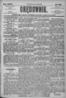 Orędownik: pismo dla spraw politycznych i społecznych 1905.09.30 R.35 Nr223