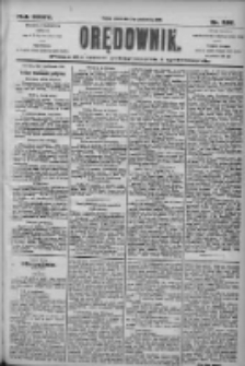 Orędownik: pismo dla spraw politycznych i społecznych 1905.10.03 R.35 Nr225