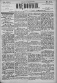 Orędownik: pismo dla spraw politycznych i społecznych 1905.10.31 R.35 Nr249