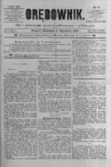 Orędownik: pismo poświęcone sprawom politycznym i spółecznym 1885.01.11 R.15 Nr8