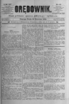 Orędownik: pismo poświęcone sprawom politycznym i spółecznym 1885.01.21 R.15 Nr16