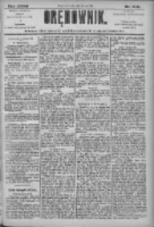 Orędownik: pismo dla spraw politycznych i społecznych 1905.11.14 R.35 Nr260