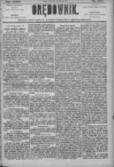 Orędownik: pismo dla spraw politycznych i społecznych 1905.11.22 R.35 Nr267