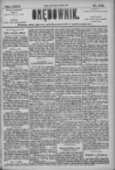 Orędownik: pismo dla spraw politycznych i społecznych 1905.12.08 R.35 Nr280