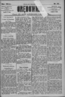 Orędownik: pismo dla spraw politycznych i społecznych 1909.02.05 R.39 Nr28