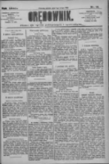 Orędownik: pismo dla spraw politycznych i społecznych 1909.02.09 R.39 Nr31