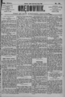 Orędownik: pismo dla spraw politycznych i społecznych 1909.02.13 R.39 Nr34