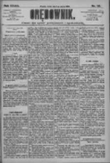 Orędownik: pismo dla spraw politycznych i społecznych 1909.03.03 R.39 Nr50