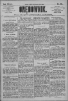 Orędownik: pismo dla spraw politycznych i społecznych 1909.03.20 R.39 Nr65