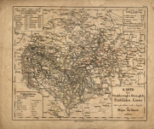 Karte der Grossherzogl. u. Herzoglich. Sächsichen Länder entw. u. gez. nach Angabe des [F. W.] Streit von Walter