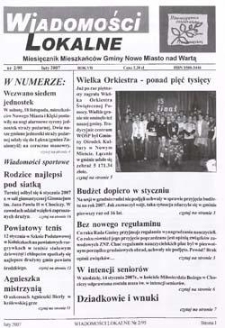 Wiadomości Lokalne 2007 R.7 Nr2(95)