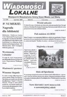 Wiadomości Lokalne 2007 R.7 Nr6(99)