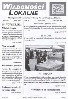 Wiadomości Lokalne 2007 R.7 Nr7(100)