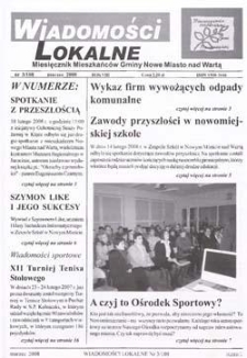 Wiadomości Lokalne 2008 R.8 Nr3(108)