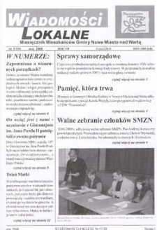 Wiadomości Lokalne 2008 R.8 Nr5(110)
