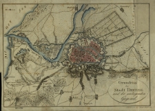 Grundriss der Stadt Dantzig und der umliegenden Gegend