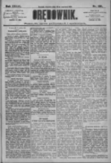 Orędownik: pismo dla spraw politycznych i społecznych 1909.06.20 R.39 Nr138