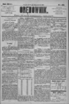 Orędownik: pismo dla spraw politycznych i społecznych 1909.06.22 R.39 Nr139