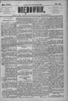 Orędownik: pismo dla spraw politycznych i społecznych 1909.07.24 R.39 Nr166