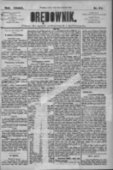 Orędownik: pismo dla spraw politycznych i społecznych 1909.08.04 R.39 Nr175