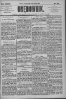 Orędownik: pismo dla spraw politycznych i społecznych 1909.08.15 R.39 Nr185