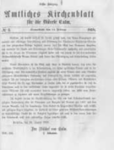 Amtliches Kirchenblatt für die Diöcese Culm. 1868.02.15 no.3