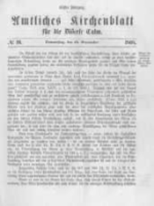 Amtliches Kirchenblatt für die Diöcese Culm. 1868.09.24 no.10