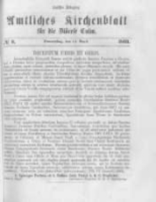 Amtliches Kirchenblatt für die Diöcese Culm. 1869.04.15 no.6
