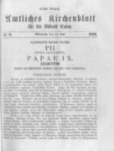Amtliches Kirchenblatt für die Diöcese Culm. 1869.07.14 no.11