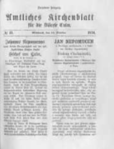 Amtliches Kirchenblatt für die Diöcese Culm. 1870.10.19 no.13