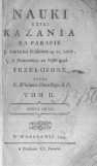 Nauki czyli kazania na parafie X. Girarda plebana de St. Loup, z francuzkiego na polski ięzyk przełożone przez X. Wacława Piaseckiego S. P. Tom 2