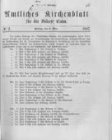 Amtliches Kirchenblatt für die Diöcese Culm. 1887.05.06 no.3
