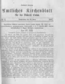 Amtliches Kirchenblatt für die Diöcese Culm. 1887.06.16 no.4