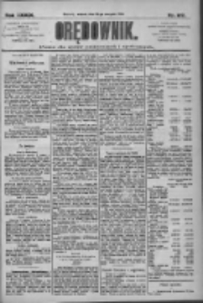 Orędownik: pismo dla spraw politycznych i społecznych 1909.08.24 R.39 Nr192