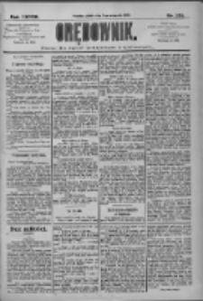 Orędownik: pismo dla spraw politycznych i społecznych 1909.09.03 R.39 Nr201