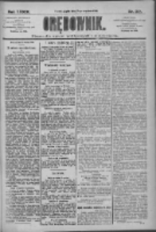 Orędownik: pismo dla spraw politycznych i społecznych 1909.09.17 R.39 Nr212