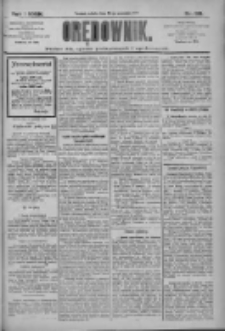 Orędownik: pismo dla spraw politycznych i społecznych 1909.09.25 R.39 Nr219