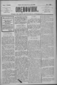 Orędownik: pismo dla spraw politycznych i społecznych 1909.09.26 R.39 Nr220