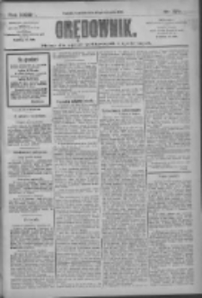 Orędownik: pismo dla spraw politycznych i społecznych 1909.11.28 R.39 Nr272
