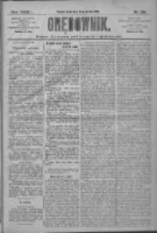 Orędownik: pismo dla spraw politycznych i społecznych 1909.12.22 R.39 Nr291