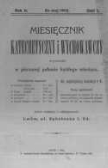 Miesięcznik Katechetyczny i Wychowawczy. 1912 R.2 nr5