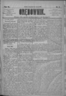 Orędownik: pismo dla spraw politycznych i społecznych 1910.01.05 R.40 Nr3