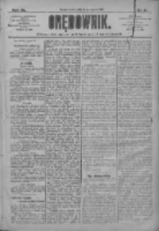 Orędownik: pismo dla spraw politycznych i społecznych 1910.01.22 R.40 Nr17