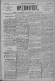 Orędownik: pismo dla spraw politycznych i społecznych 1910.02.06 R.40 Nr29