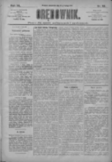 Orędownik: pismo dla spraw politycznych i społecznych 1910.02.17 R.40 Nr38