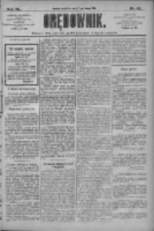 Orędownik: pismo dla spraw politycznych i społecznych 1910.02.27 R.40 Nr47