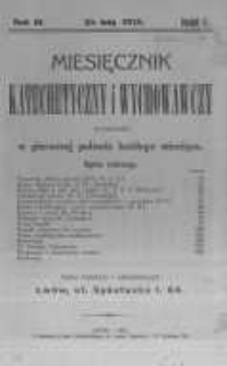 Miesięcznik Katechetyczny i Wychowawczy. 1913 R.3 nr2