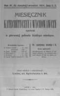 Miesięcznik Katechetyczny i Wychowawczy. 1914 R.4 nr8-9