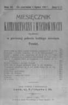 Miesięcznik Katechetyczny i Wychowawczy. 1917 R.6 nr6/7