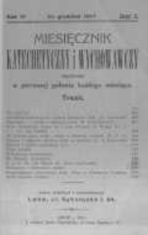 Miesięcznik Katechetyczny i Wychowawczy. 1917 R.6 nr12
